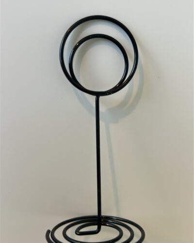 Kartenständer schwarz